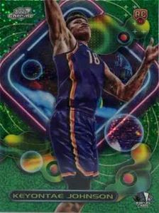 2023-24 Topps Cosmic Chrome NBA Keyontae Johnson Green Space Dust /75 - Picture 1 of 3
