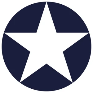 Sticker USAAF Roundel - Imagen 1 de 1