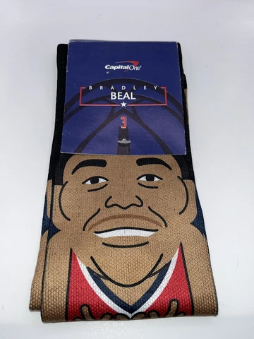 NBA Washington Wizards Bradley Beal #3 Socks NWT by Capital One New Cover