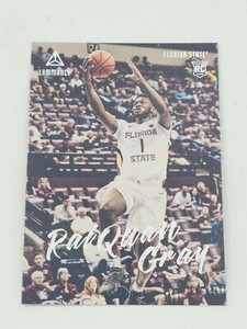 RAIQUAN GRAY 2021 Chronicles LUMINANCE Draft Picks RC Card #100 Brooklyn Nets