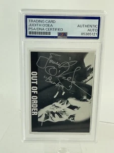 Tarjeta coleccionable firmada por Judith O'Dea Night of the Living Dead en losa PSA/DNA - Imagen 1 de 3