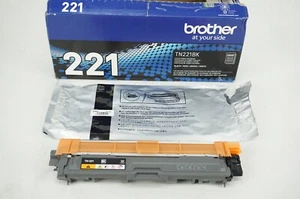 Brother TN221BK Genuine Standard Yield Toner 409 grams - Picture 1 of 11