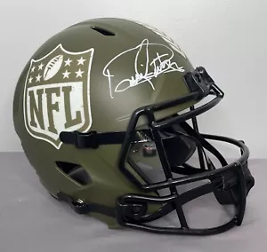 Derrick Henry SIGNED NFL Salute To Service Full Size Helmet w/ BAS COA Beckett - Picture 1 of 11