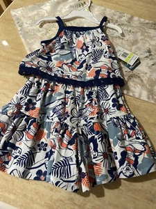 Disney MOANA Romper Short Sleeve Girls SIZE 4 - Picture 1 of 5