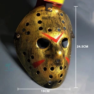 Freddy Vs. Jason Movies Jason Mask Cosplay Prop Christmas Performance Terror PVC - Picture 1 of 20