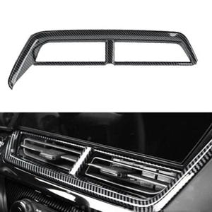 For Chevrolet Trax 2024 Carbon Fiber Dashboard Central Air Outlet Vent Cover - Picture 1 of 7