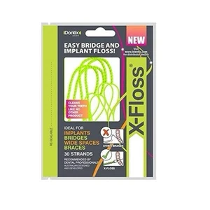 Idontix X Floss Green, 30 Pack Dental Floss, FREE POSTAGE - Picture 1 of 5