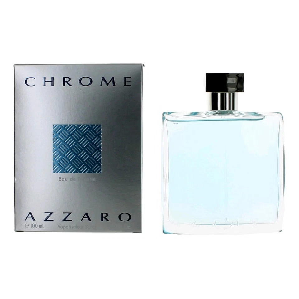 Chrome by Azzaro, eau de toilette spray para hombre de 3,4 OZ Foto 1 de 1
