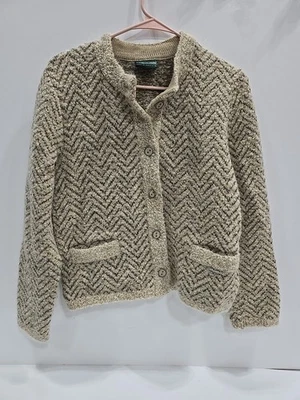 Cárdigan GEIGER of Austria Lana SX 38 con Carcasa Hermoso Óxido Envío Gratis  Foto 1 de 4