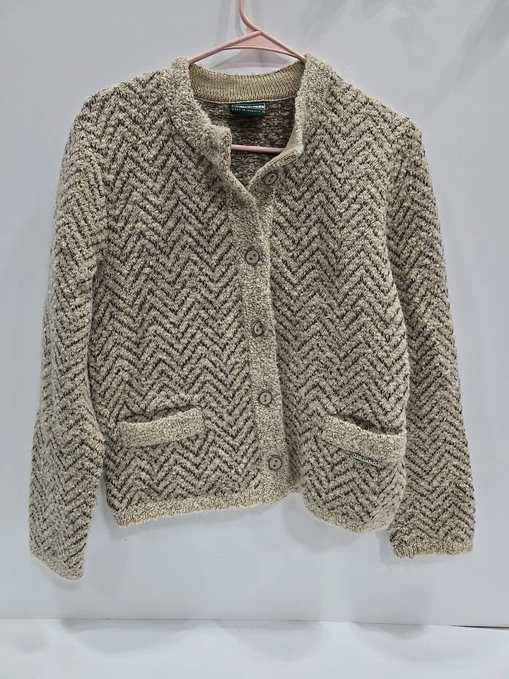 Cárdigan GEIGER of Austria Lana SX 38 con Carcasa Hermoso Óxido Envío Gratis  Foto 1 de 4