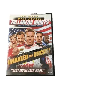 Talladega Nights The Ballad Of Ricky Bobby DVD 2006 Full Screen Will Ferrell - Foto 1 di 2