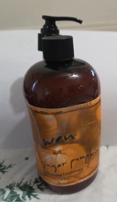 WEN by Chaz Dean Fall Ginger Pumpkin Cleansing Conditioner 16 oz Limited Edition - Image 1 of 3