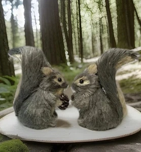 NEU 2 Eichhörnchen Natur Wald Stroh so süß! - Bild 1 von 4