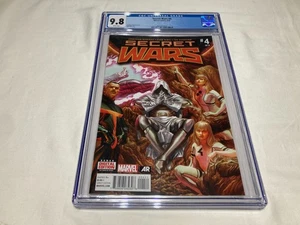 Secret Wars 4 CGC 9.8 NM/M White Pages 1st Cover App of God Emperor Doom 2015 - Picture 1 of 17