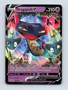 🔥🔥 Pokemon NM+ SWSH02: Rebel Clash #092/192 Dragapult V - Bild 1 von 2