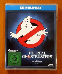 The Real Ghostbusters Complete Series Blu Ray Region B German Import Like New