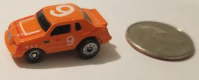 Micro Machines 80s Ford Thunderbird Drag Racer #9 Sun Color Changers Galoob 1986 - Image 1 of 4