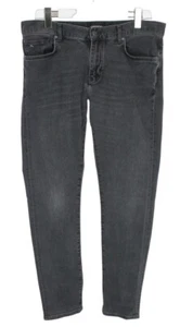 J.Lindeberg Jay Khol Men's Jeans W34/L32 Schnurrhaare Slim Fit New Zip Gray - Picture 1 of 7