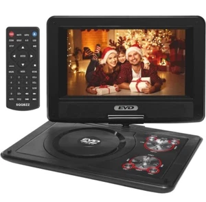 397 11.5" Portable DVD Player with 9.5" Swivel Screen, 5-Hours Rechargeable - Bild 1 von 5