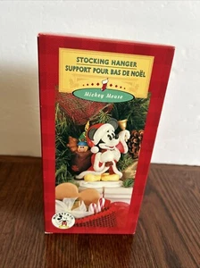 Hallmark Disney Mickey Mouse Stocking Hanger Mickey & Co - Picture 1 of 4