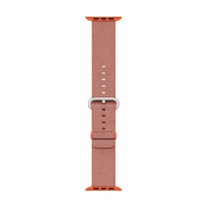 Genuine Apple Watch Band 38mm Orange Anthracite Woven Nylon MNK52ZM/A 40mm 41mm - Picture 1 of 6