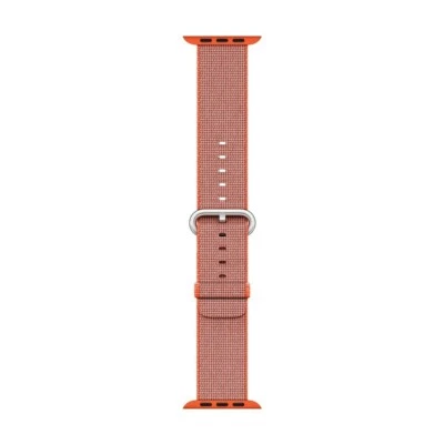 Genuine Apple Watch Band 38mm Orange Anthracite Woven Nylon MNK52ZM/A 40mm 41mm - Image 1 of 4