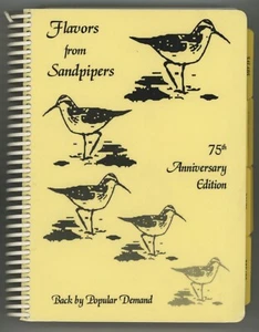 Hermosa Beach California Cookbook FLAVORS FROM SANDPIPERS 75th Anniversary Ed - Picture 1 of 11