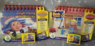 Lot Of 2 Leapfrog My First LeapPad Learning  System  Interactive Books With... - Image 1 of 4