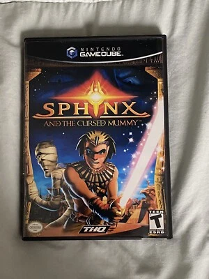 Sphinx and the Cursed Mummy (Nintendo GameCube, 2003) CIB - Image 1 of 4