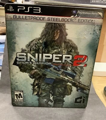 Sniper: Ghost Warrior 2 SteelBook Edition (Sony PlayStation 3 2013) Usado Ps3 II Foto 1 de 4