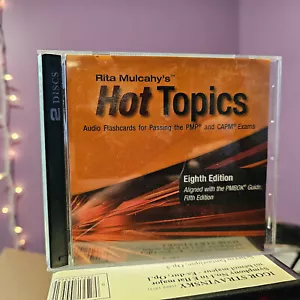 Hot Topics Audio Flashcards for Passing the Pmp and Capm Exams eighth edition CD - Picture 1 of 8