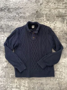 Gap Kids Dark Blue Cozy Cable Knit Sweater- Size XL - Picture 1 of 5
