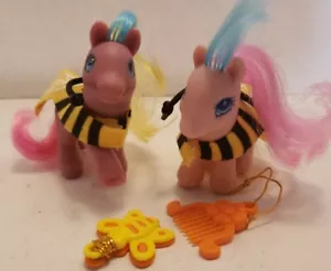 Vintage My Little Pony G2 Dart and Dash Twins FRANCE g - Picture 1 of 5