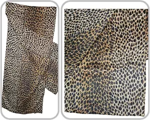 Damen Gepard Tiermotiv durchsichtig leichter rechteckiger Schal 62 Zoll x 14 Zoll - Bild 1 von 4