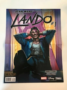 2015 DS Marvel Comics Promo Poster LANDO #1 STAR WARS - Picture 1 of 6