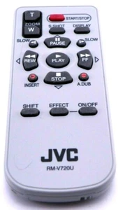 JVC RM-V720U REMOTE CONTROLGR-D271 GR-D271U GR-D271US GR-D275 GR-D275U *TESTED** - Picture 1 of 4