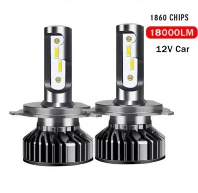 Kit Canbus LED H4 Sin Error para Fiat Panda Punto 500X C1 107 18 Mil Lúmenes Foto 1 de 3