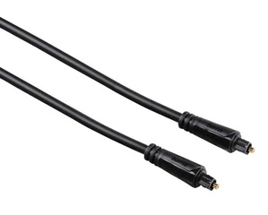 Câble Hama Toslink 30 cm fibre optique câble conducteur de lumière connecteur ODT optique numérique SP/DIF - Photo 1/3