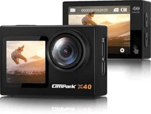 Campark X40 Vlogging 4K 20MP Dual Screen EIS Touchscreen Remote Control WiFi NEW - Picture 1 of 3