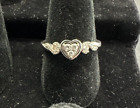 Michale Hill 10Ct White Gold Diamond Bridal Ring Size N  1.99 Gms Tdw 0.14