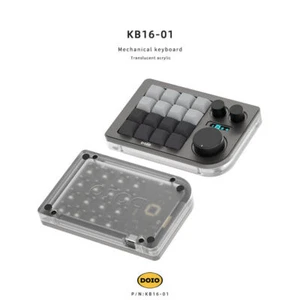 DOIO KB16-01 Mechanical Keyboard 16-Key Keyboard Three-Knob Customized - Picture 1 of 26