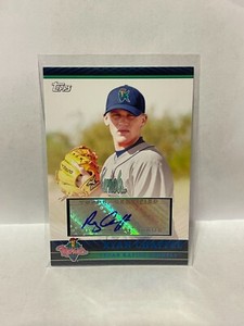 2010 Topps Pro Debut Prospect Autographs Blue #RC Ryan Chaffee