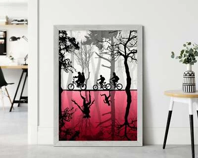 Stranger Things The Upside Down TV Show Poster - Poster Wall Art Decor No frame