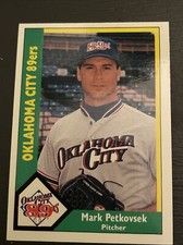 Mark Petkovsek 1990 CMC #155 Oklahoma City 89ers