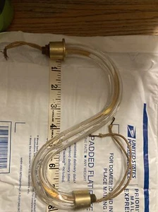 Vintage S Curve Crystal chandelier arm see photos for measurements - Picture 1 of 5