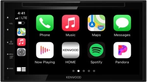 Kenwood 6.75" Touchscreen Apple CarPlay Android Auto Bluetooth Multimedia Stereo - Picture 1 of 9