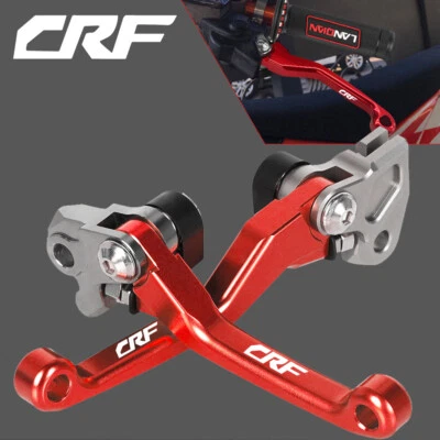 For Honda CRF CRF230F 2003-2018 Pivot Brake Clutch Levers Dirt bike CNC CRF LEVE - Изображение 1 из 4