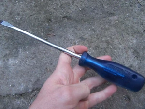 18CM 7'' GERMAN GEDORE SCREWDRIVER TOOL SLOTTED FLAT HEAD BLADE - Picture 1 of 6