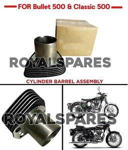 "CYLINDER BARREL ASSEMBLY" Fit For Royal Enfield Bullet 500 & Classic 500 - Picture 1 of 12