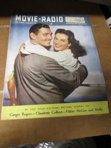 MOVIE RADIO GUIDE Magazine May 24-30, 1941 Cover: Clark Gable A776 PB - Picture 1 of 4